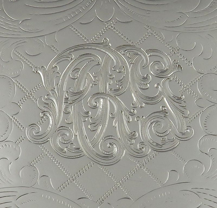 American Sterling Silver Side Plate - JH Tee Antiques
