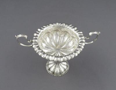 Arts and Crafts Silver Comport - JH Tee Antiques