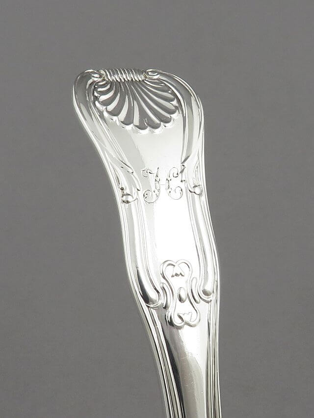 George III Sterling Silver Toddy Ladles - JH Tee Antiques