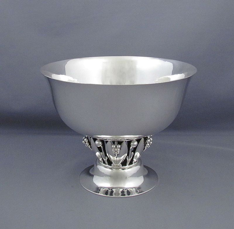 Georg Jensen Sterling Silver Bowl 197 - JH Tee Antiques