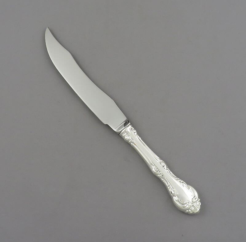 Birks Laurentian Sterling Steak Knife - JH Tee Antiques