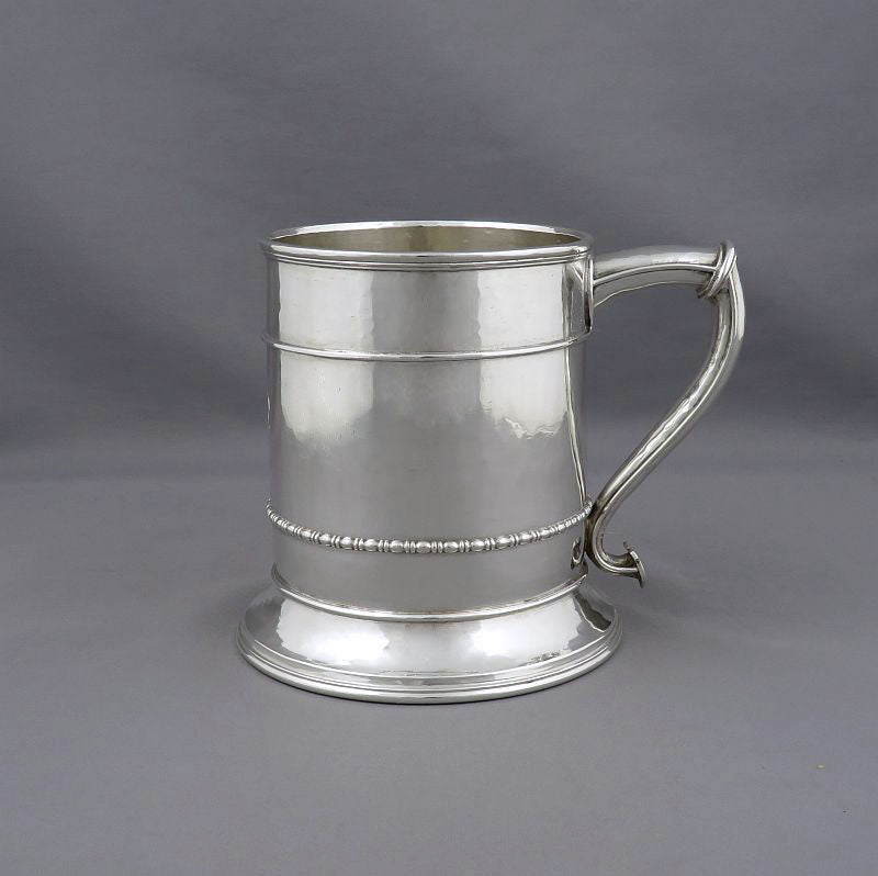Omar Ramsden Silver Pint Mug - JH Tee Antiques