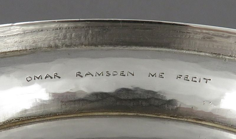 Omar Ramsden Silver Pint Mug - JH Tee Antiques