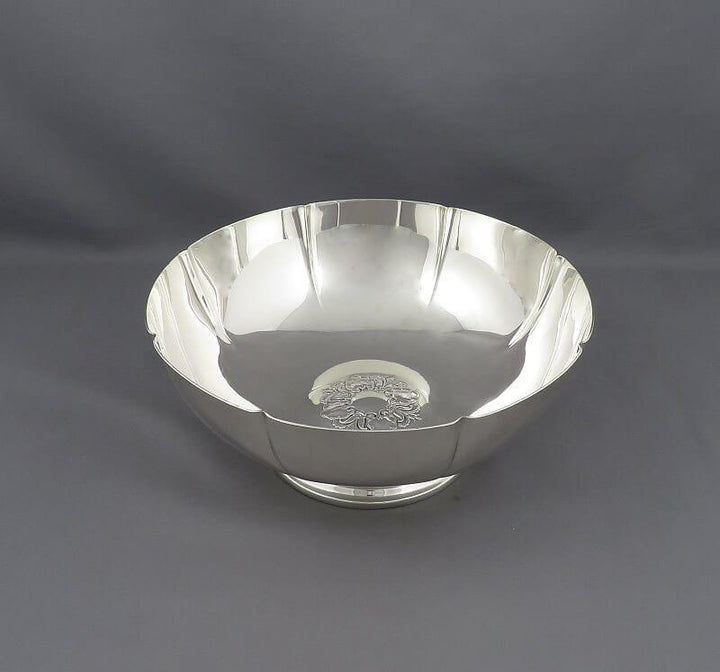American Sterling Silver Table Bowl - JH Tee Antiques