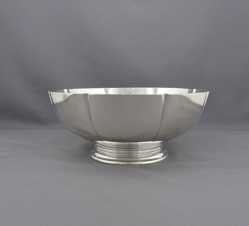 American Sterling Silver Table Bowl - JH Tee Antiques