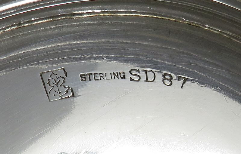 American Sterling Silver Table Bowl - JH Tee Antiques