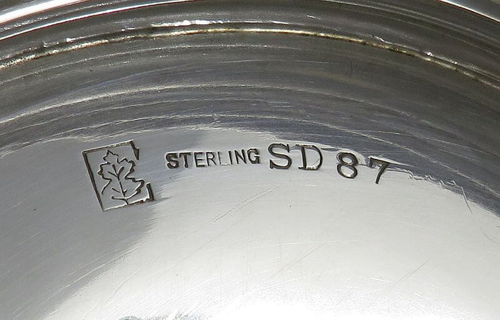 American Sterling Silver Table Bowl - JH Tee Antiques