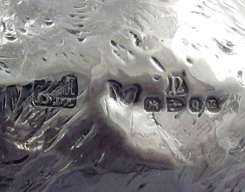 Victorian Sterling Silver Cow Creamer - JH Tee Antiques