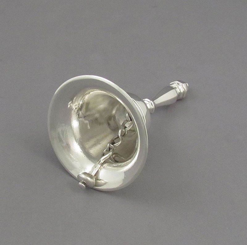 Antique Silver Table Bell - JH Tee Antiques