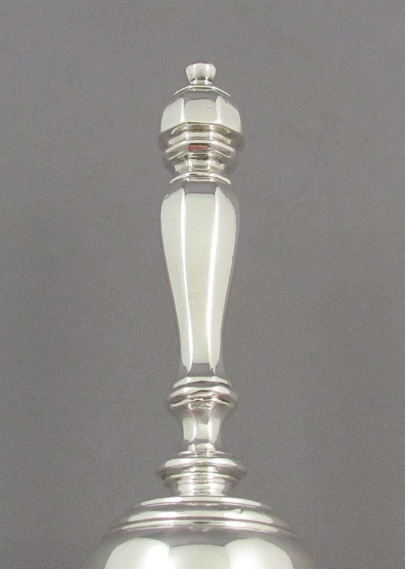 Antique Silver Table Bell - JH Tee Antiques