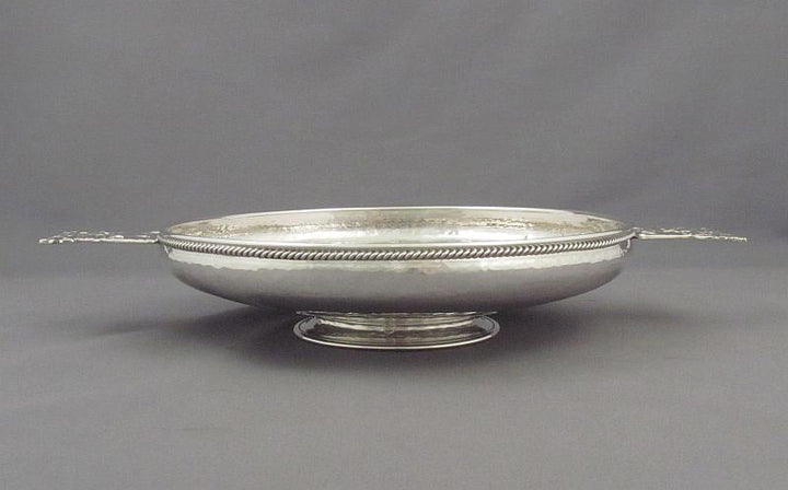 Aesops Fable Fox and Grapes Silver Candy Dish - JH Tee Antiques