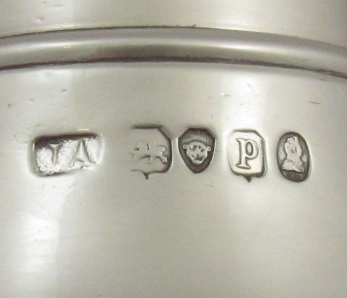 Antique Silver Table Bell - JH Tee Antiques