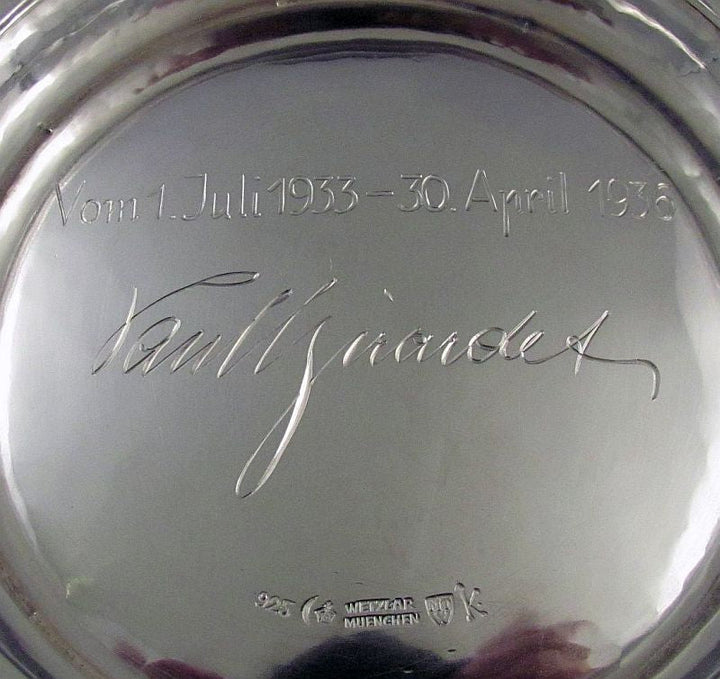Art Deco Sterling Silver Water Jug - JH Tee Antiques