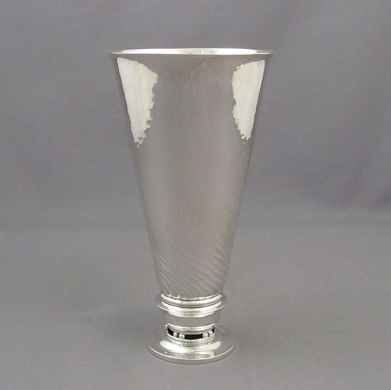 Georg Jensen Silver Vase - JH Tee Antiques