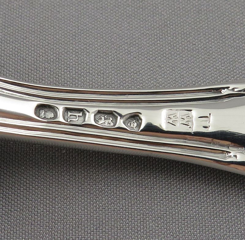 Kings Husk Silver Tea Caddy Spoon - JH Tee Antiques