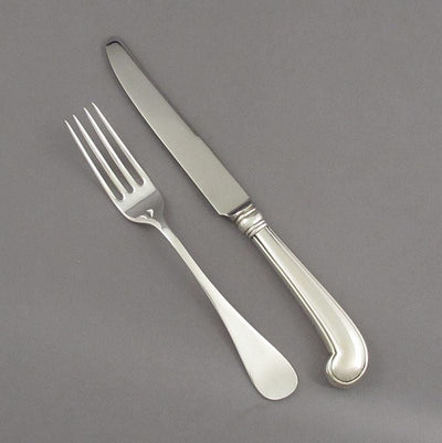 Tiffany Sterling Silver Flatware Set King William Pattern - JH Tee Antiques