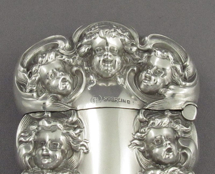 Antique Sterling Silver Vesta Case - JH Tee Antiques