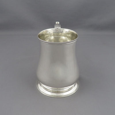 George II Silver Pint Mug - JH Tee Antiques