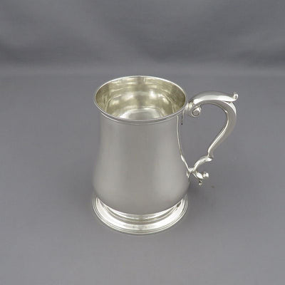 George II Silver Pint Mug - JH Tee Antiques