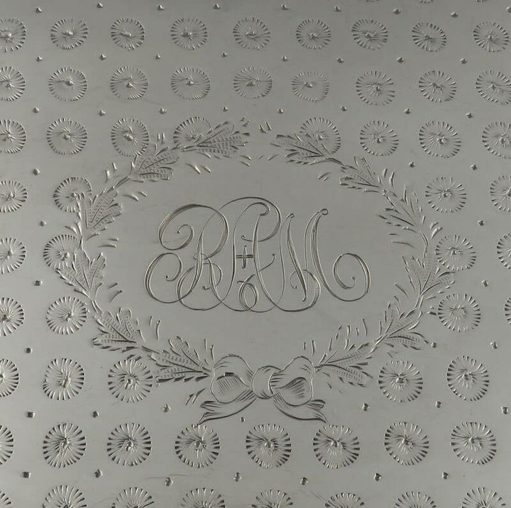 American Silver Teapot Stand - JH Tee Antiques