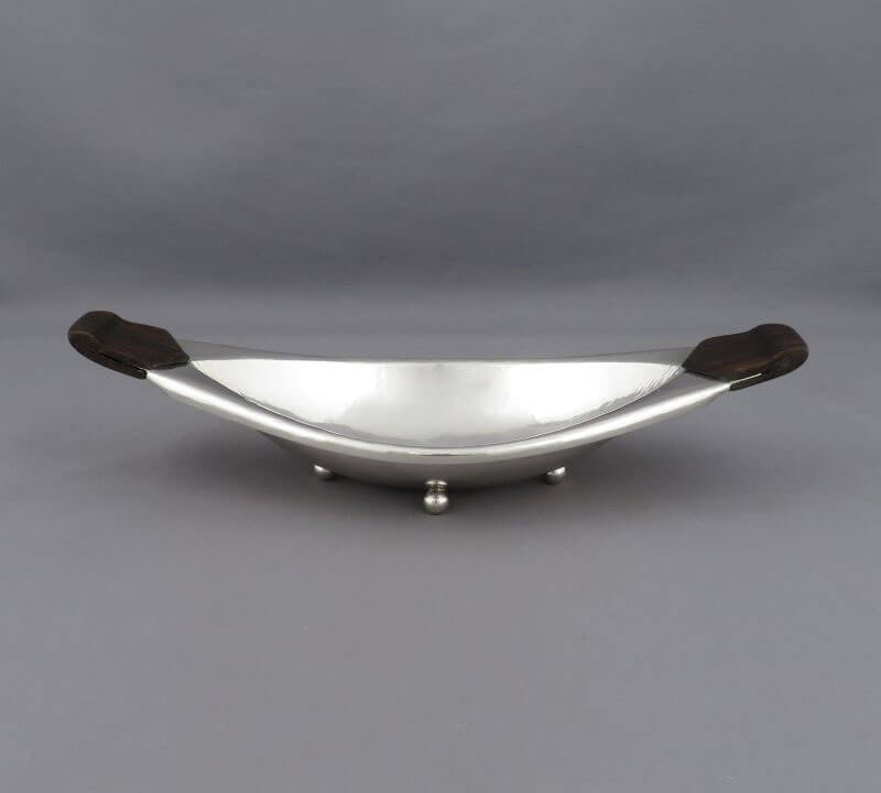 Dutch Art Deco .833 Silver Dish - JH Tee Antiques