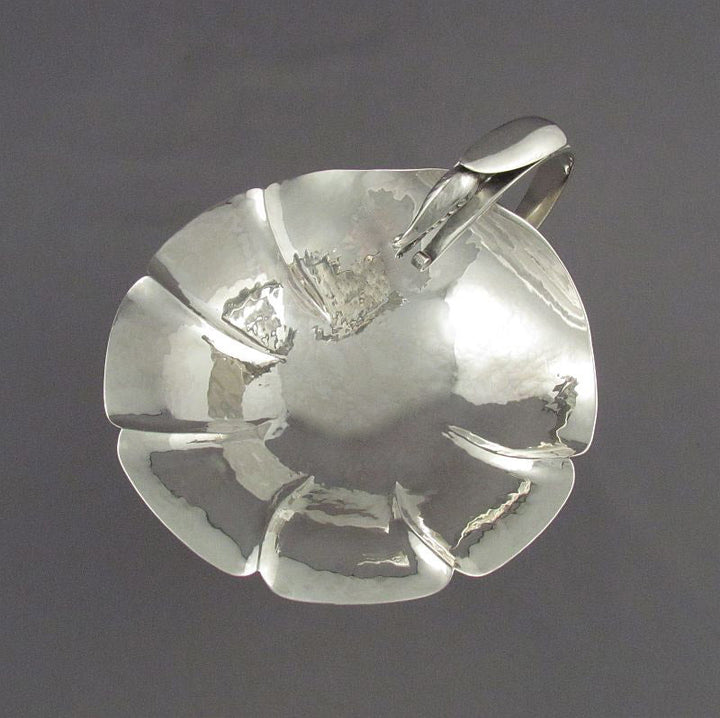 Handmade Poul Petersen Silver Comport - JH Tee Antiques