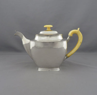 Antique Russian Silver Teapot - JH Tee Antiques