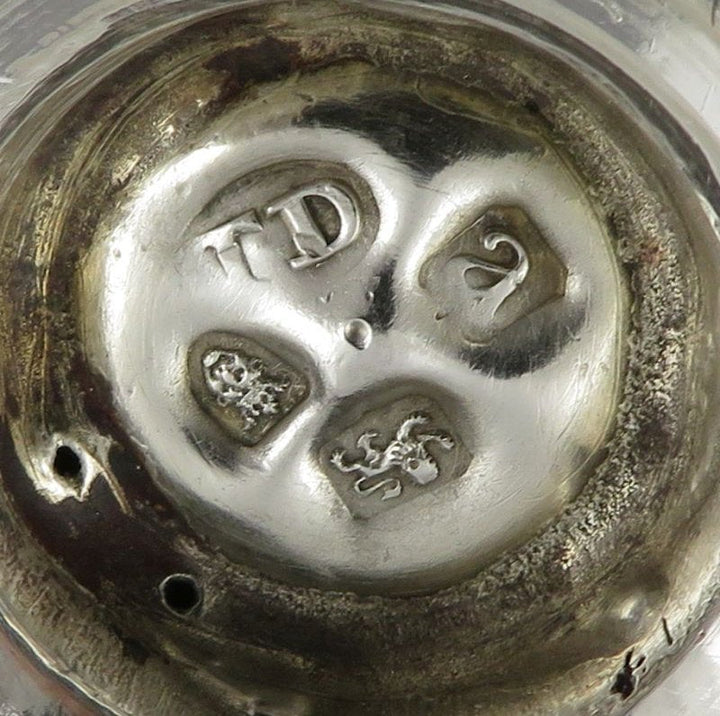 George III Silver Pepper Caster - JH Tee Antiques
