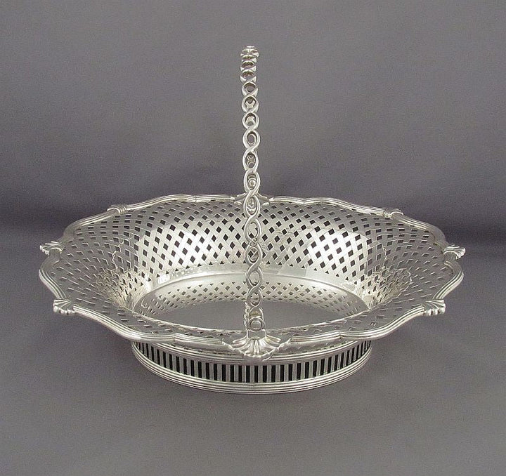 Edwardian Sterling Silver Table Garniture - JH Tee Antiques