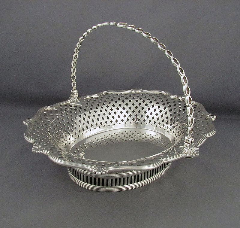 Edwardian Sterling Silver Table Garniture - JH Tee Antiques