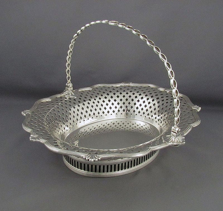 Edwardian Sterling Silver Table Garniture - JH Tee Antiques