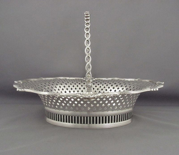 Edwardian Sterling Silver Table Garniture - JH Tee Antiques