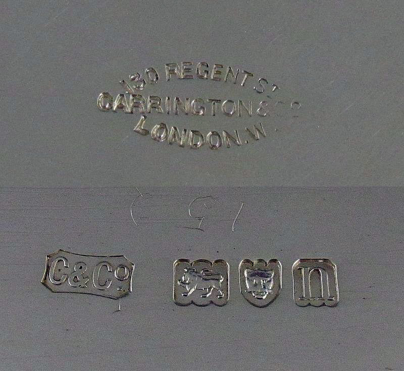 Edwardian Sterling Silver Table Garniture - JH Tee Antiques