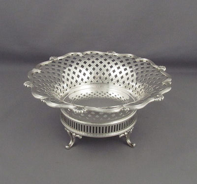 Edwardian Sterling Silver Table Garniture - JH Tee Antiques