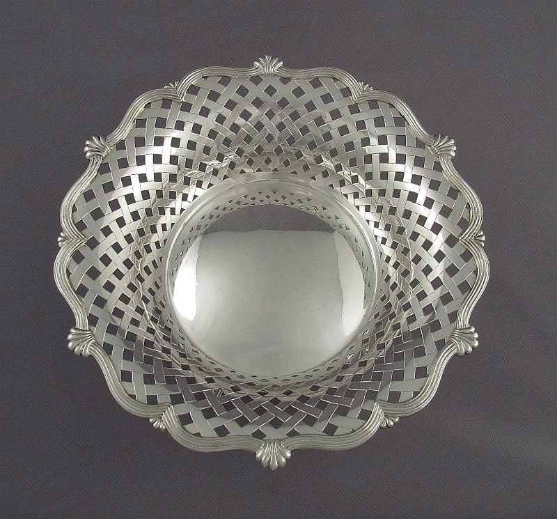 Edwardian Sterling Silver Table Garniture - JH Tee Antiques