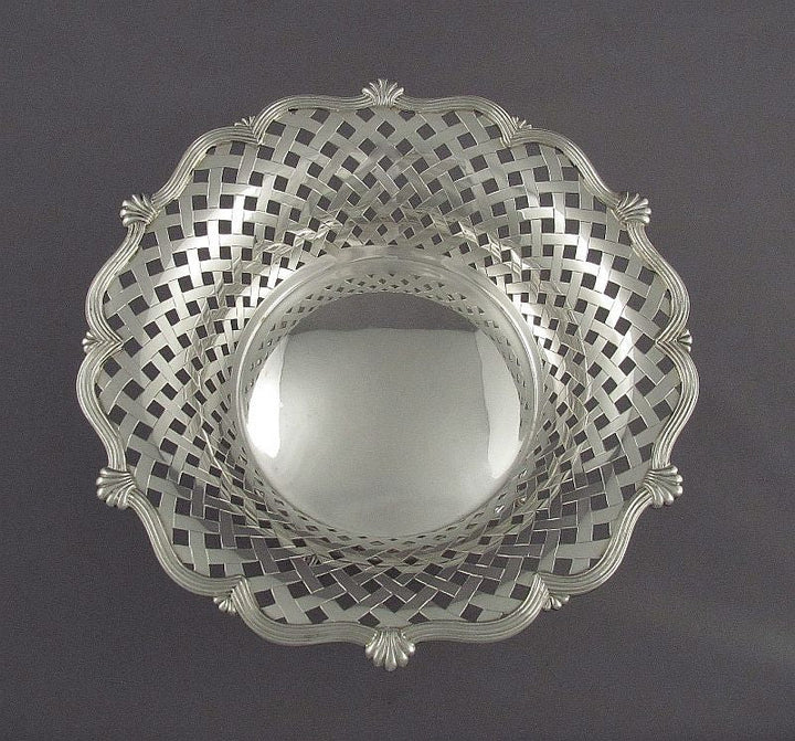 Edwardian Sterling Silver Table Garniture - JH Tee Antiques
