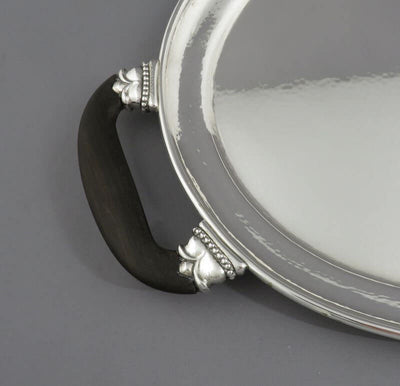 Georg Jensen Sterling Silver Tray - JH Tee Antiques