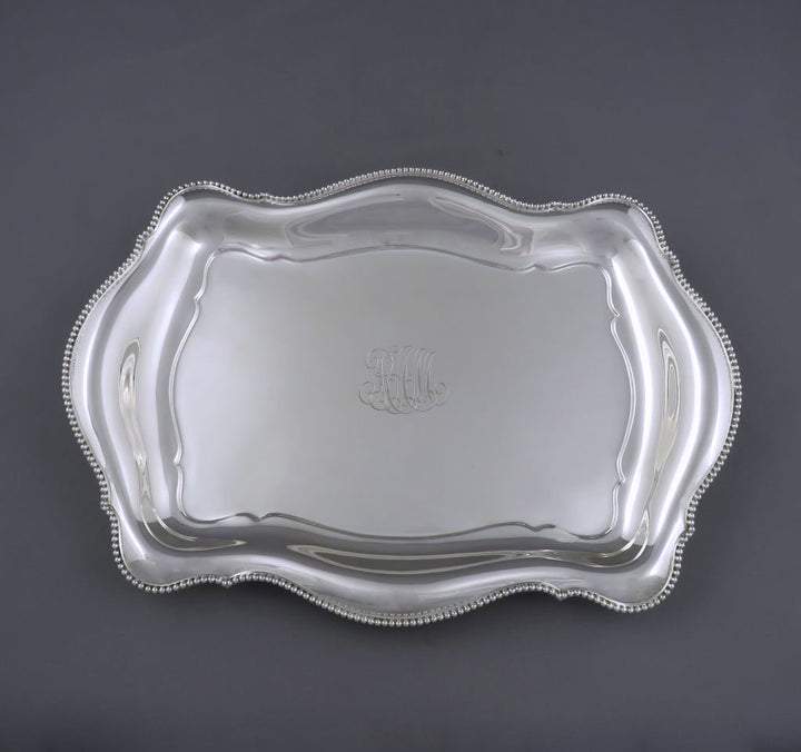 Tiffany Sterling Silver Serving Tray - JH Tee Antiques