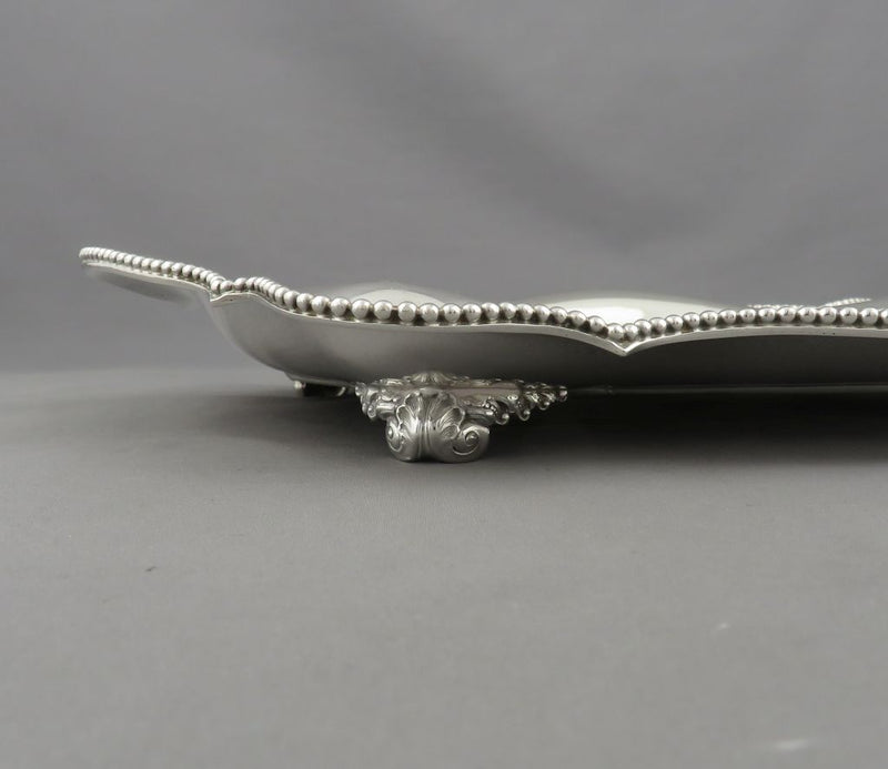 Tiffany Sterling Silver Serving Tray - JH Tee Antiques