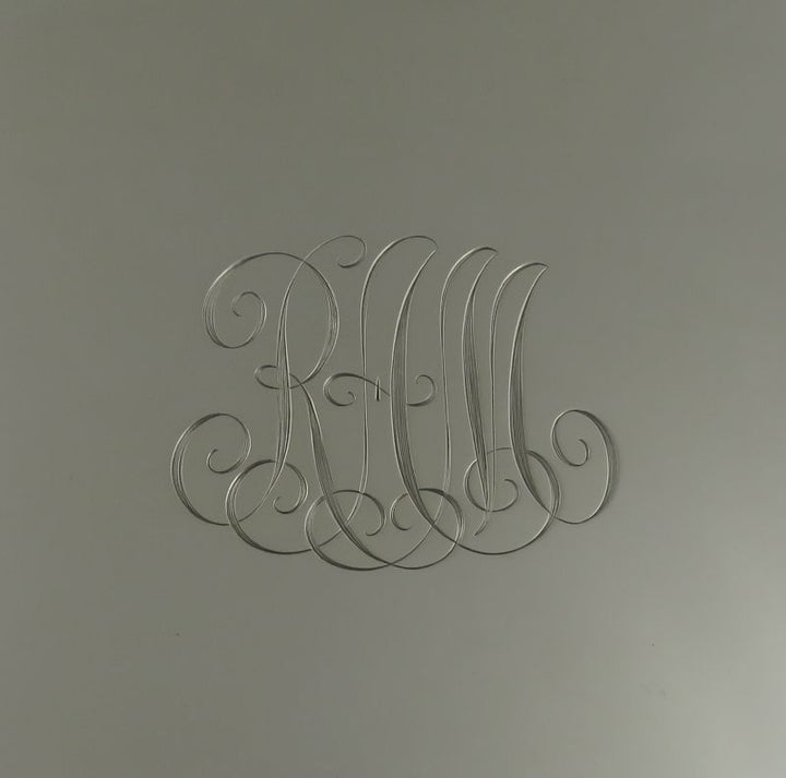 Tiffany Sterling Silver Serving Tray - JH Tee Antiques