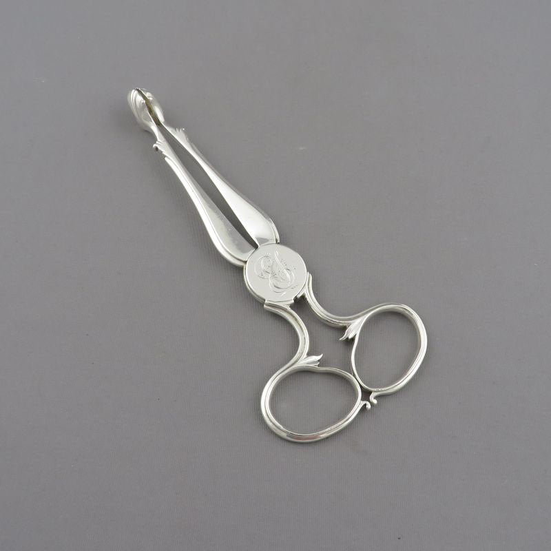 George III Silver Sugar Nips - JH Tee Antiques