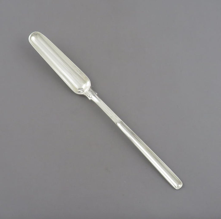George IV Regimental Silver Marrow Spoon - JH Tee Antiques