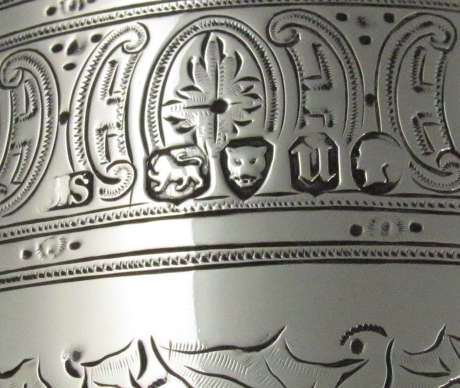 Victorian Sterling Silver Water Pitcher - JH Tee Antiques