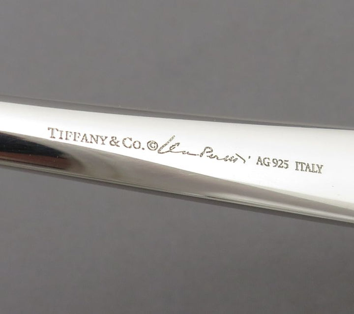 Tiffany &amp; Co. Elsa Perreti Sterling Silver Dessert Fork - JH Tee Antiques