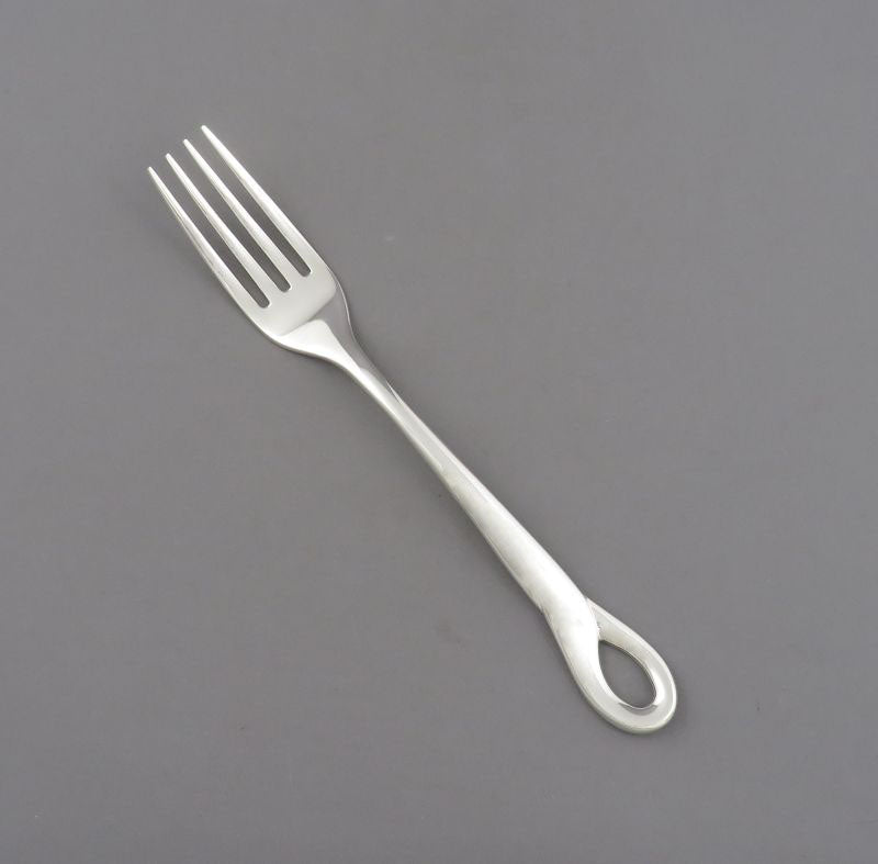 Tiffany & Co. Elsa Perreti Sterling Silver Dessert Fork - JH Tee Antiques