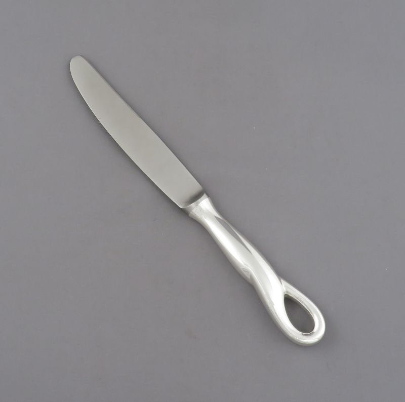 Tiffany &amp; Co. Elsa Peretti Sterling Silver Luncheon Knife - JH Tee Antiques