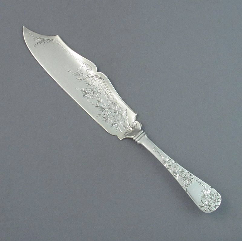 Gorham Sterling Silver Ice Cream Knife - JH Tee Antiques
