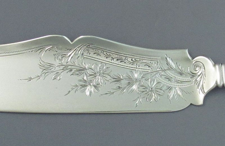 Gorham Sterling Silver Ice Cream Knife - JH Tee Antiques