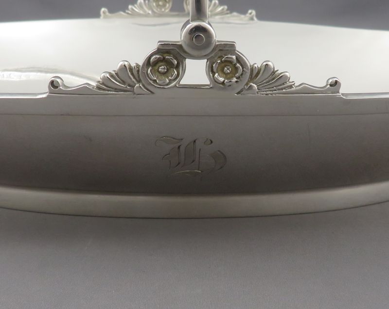 American Coin Silver Basket - JH Tee Antiques