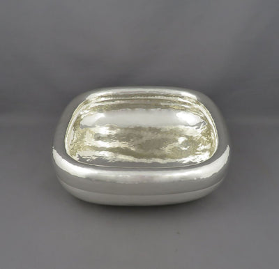 Modernist Sterling Silver Bowl - JH Tee Antiques